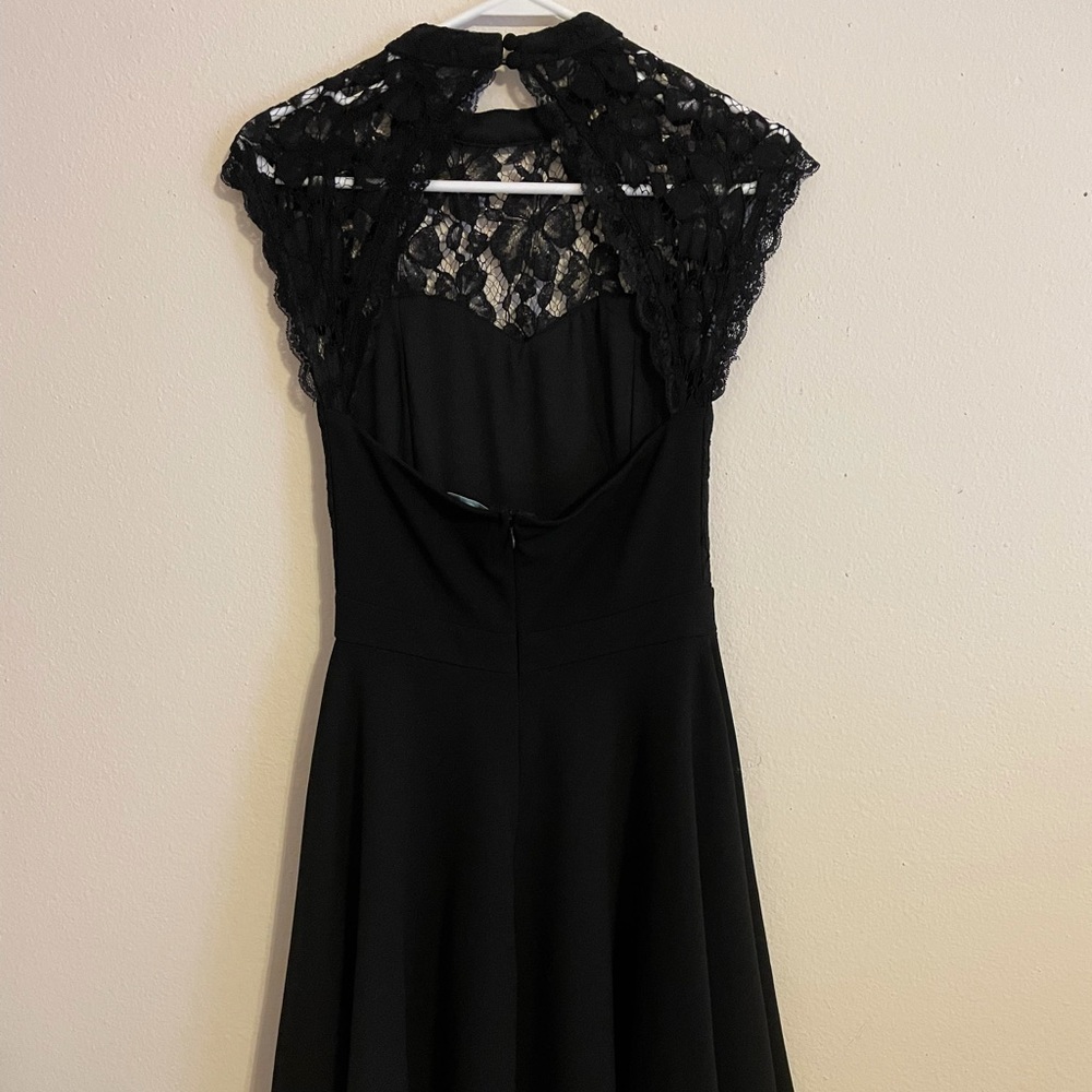 Black, lace cocktail or bridesmaid dress- size XXS
